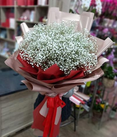 Букет цветов из: Гипсофила в Колпне