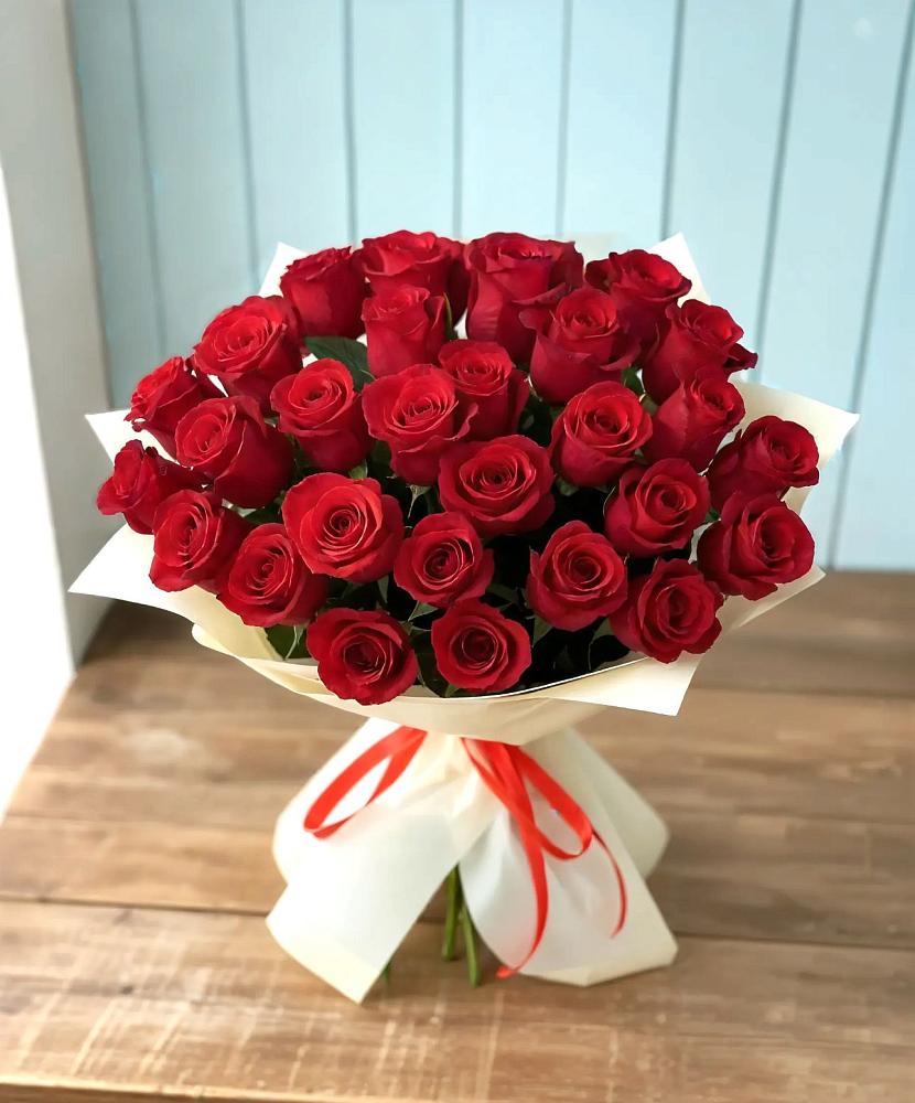 Букет 29 Красных роз в Колпне