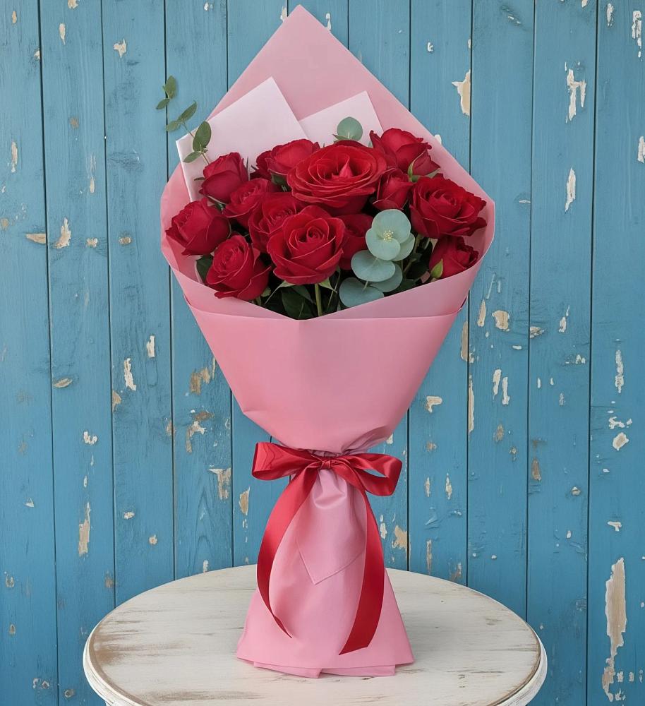 Букет цветов из: Розы в Колпне