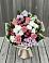 Букет цветов из: Альстромерии, Гвоздики, Розы и Хризантемы в Колпне