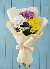 Букет цветов из:  Хризантемы в Колпне