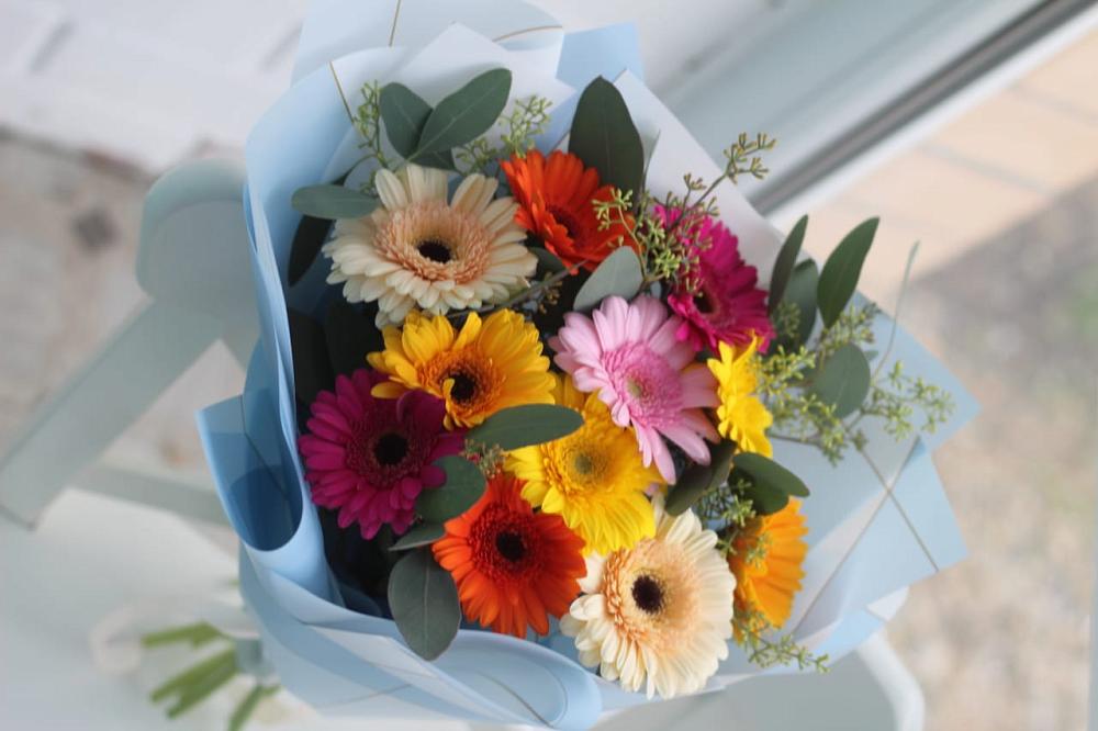 Букет цветов из: Герберы в Колпне