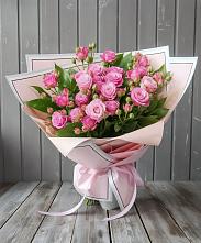 Букет Розовый кустик #REPLACE_PRED# Колпне