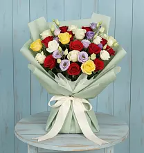 Букет цветов из:  Розы в Колпне