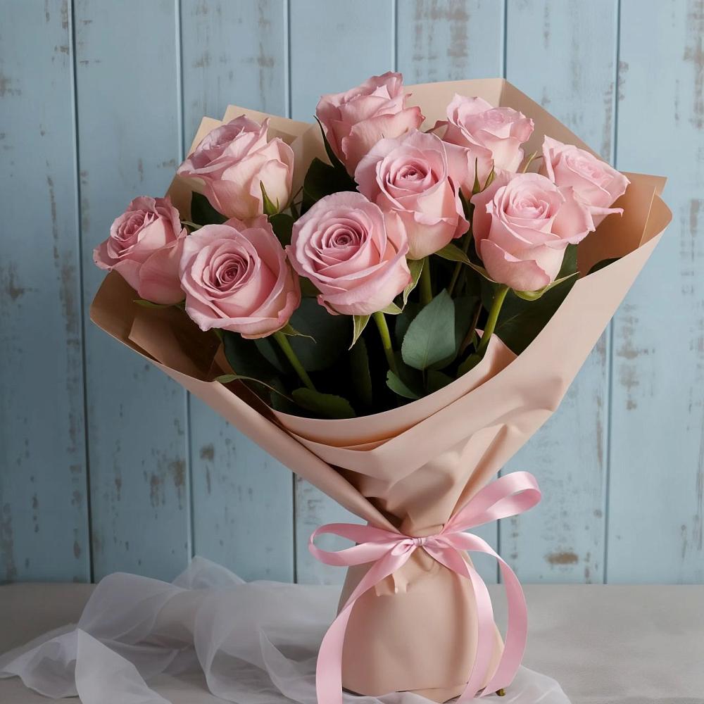 Букет цветов из: Розы в Колпне