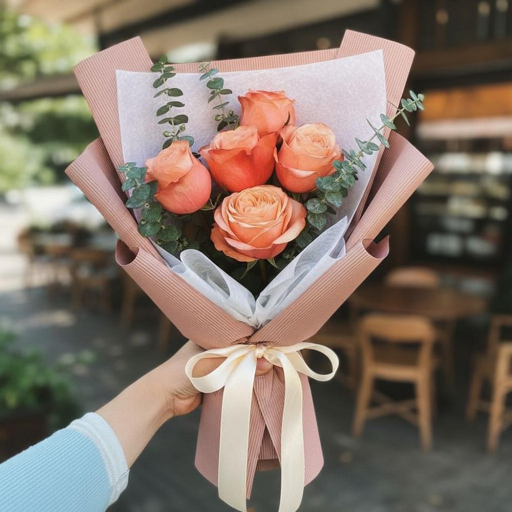 Букет цветов из: Розы в Колпне