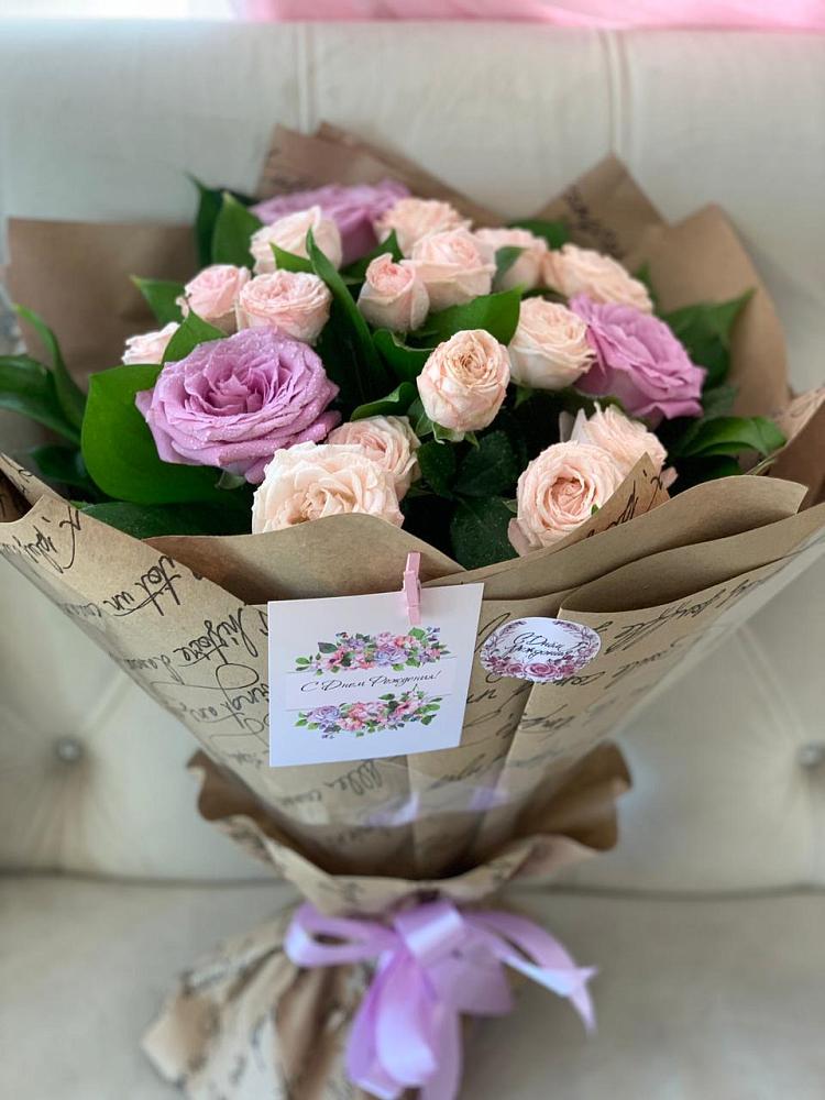 Букет цветов из: Розы в Колпне