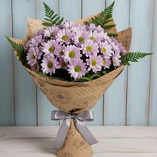 Букет цветов из:  Хризантемы #REPLACE_PRED# Колпне