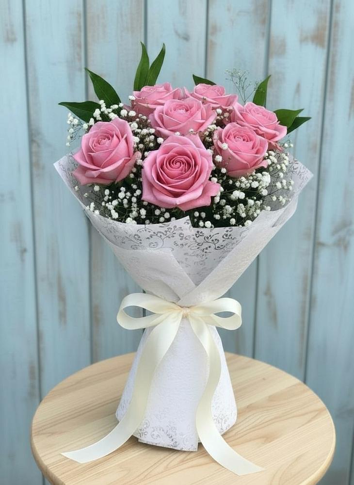 Букет цветов из: Розы в Колпне