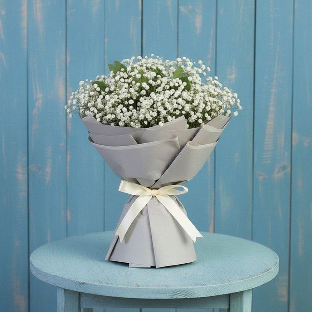 Букет цветов из: Гипсофила в Колпне