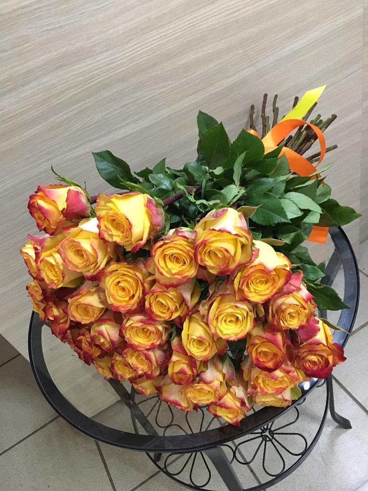 Букет Желтые розы в Колпне