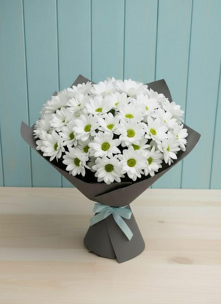 Букет цветов из: Хризантемы в Колпне