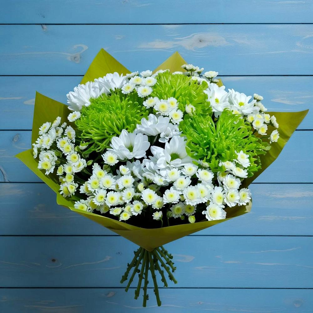 Букет цветов из: Хризантемы в Колпне