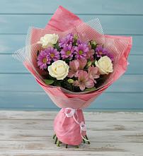 Букет цветов из:  Герберы в Колпне