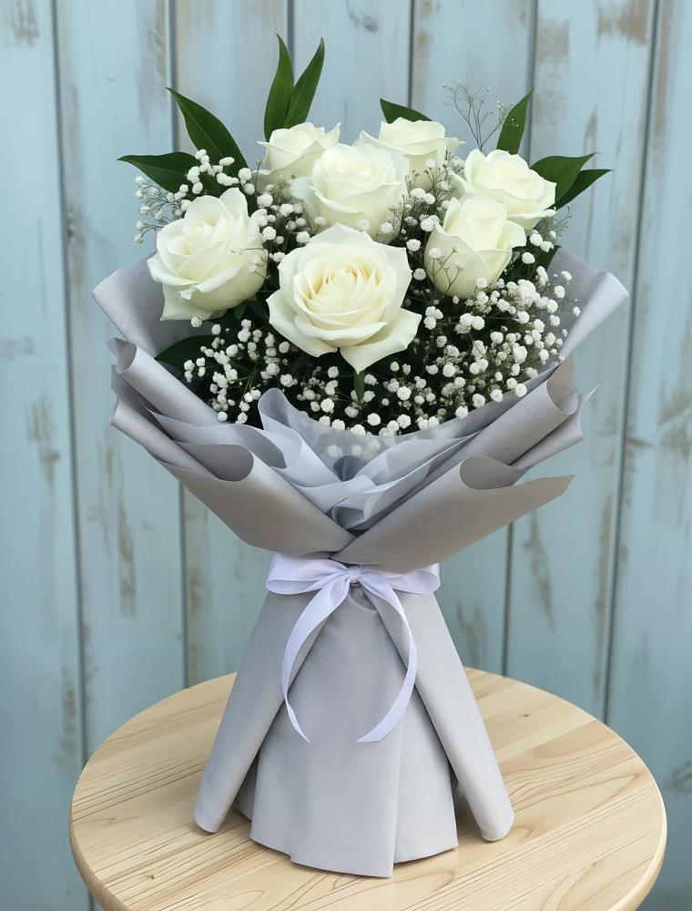 Букет цветов из: Розы в Колпне