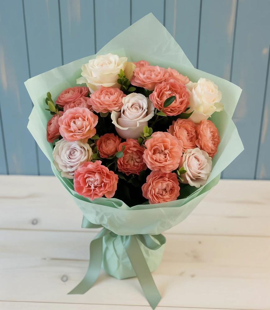 Букет цветов из: Розы в Колпне