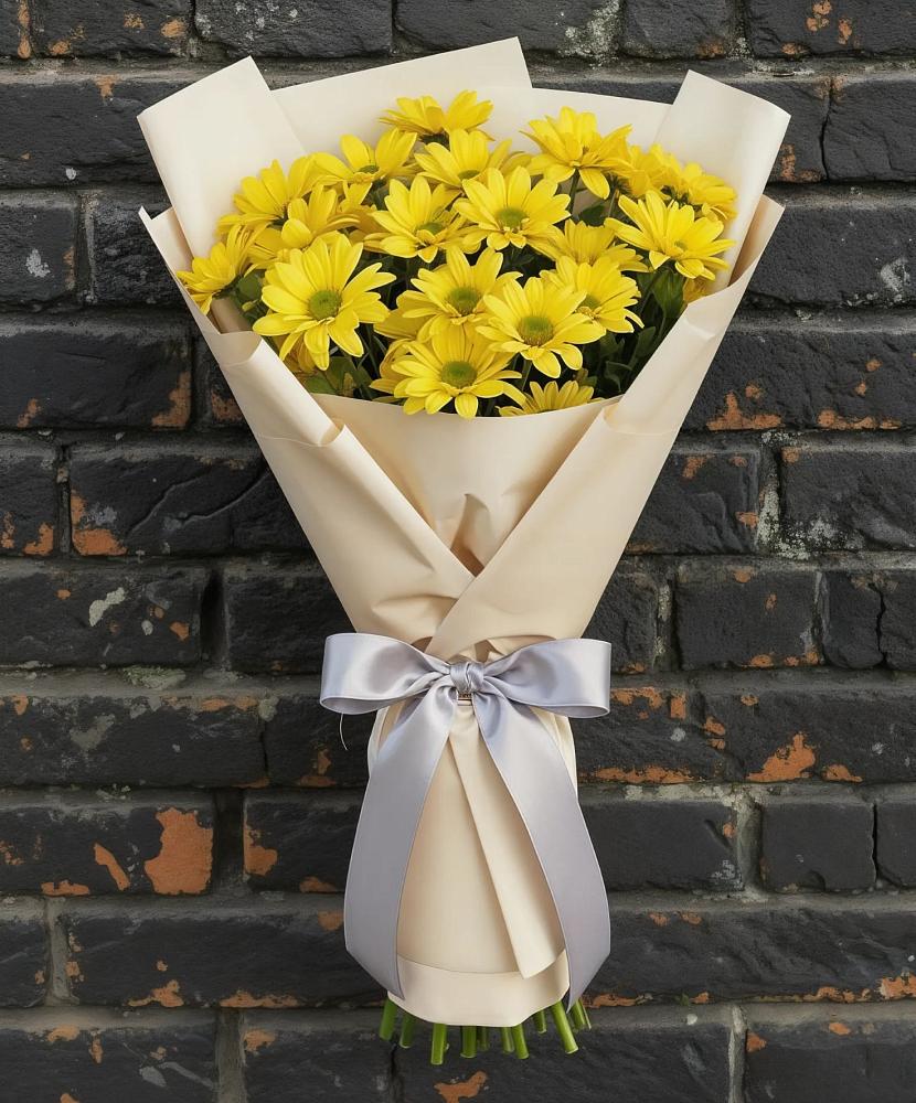 Букет цветов из: Хризантемы в Колпне