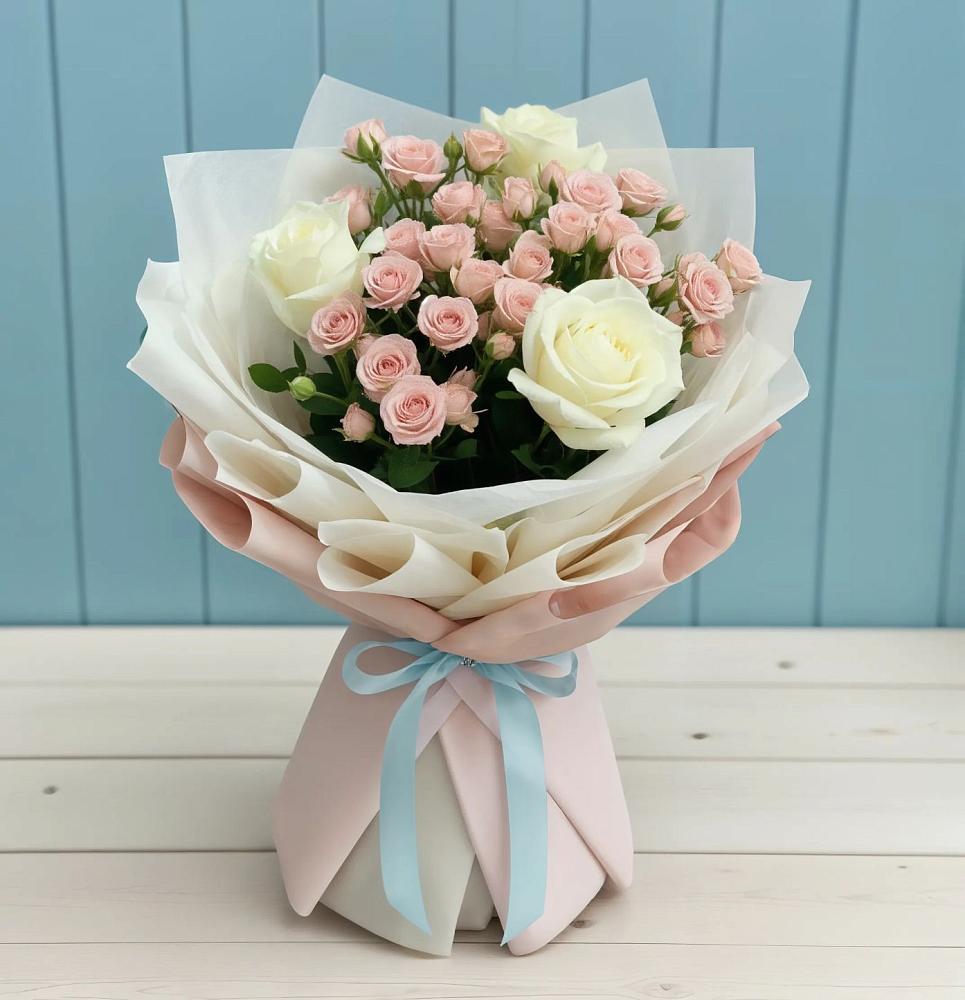 Букет цветов из: Розы в Колпне