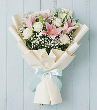 Букет цветов из:  Лилии в Колпне