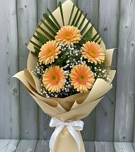 Букет цветов из:  Герберы в Колпне