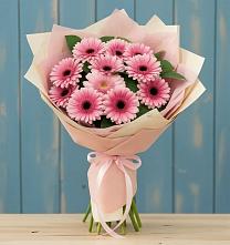 Букет цветов из:  Герберы в Колпне